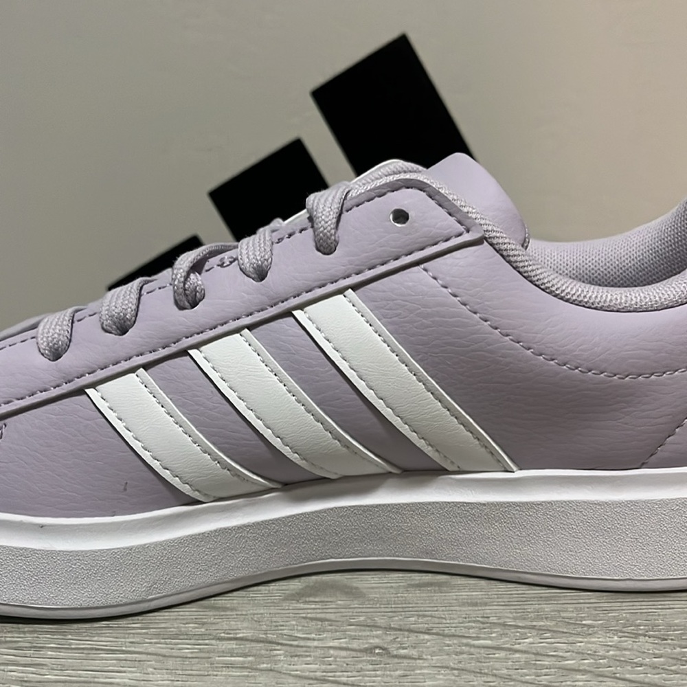 NWT Adidas Grand Court 2.0 Shoes - Light purple/White - ID4478 - Picture 7 of 11